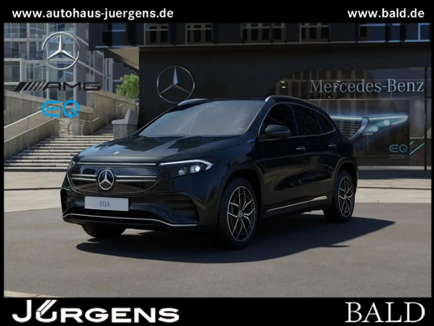 Mercedes-Benz EQA 250 AMG/Wide/LED/Pano/360/Sound/Totw/Easy/19 Schwarz - 2
