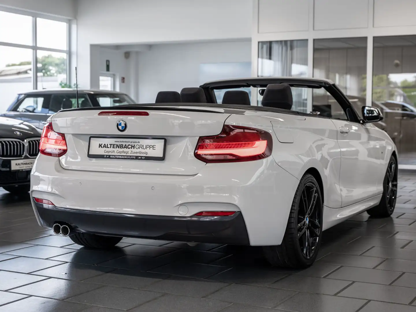 BMW 218 i Cabrio M-Sportpaket FACEL. LED NAVI PDC Wit - 2