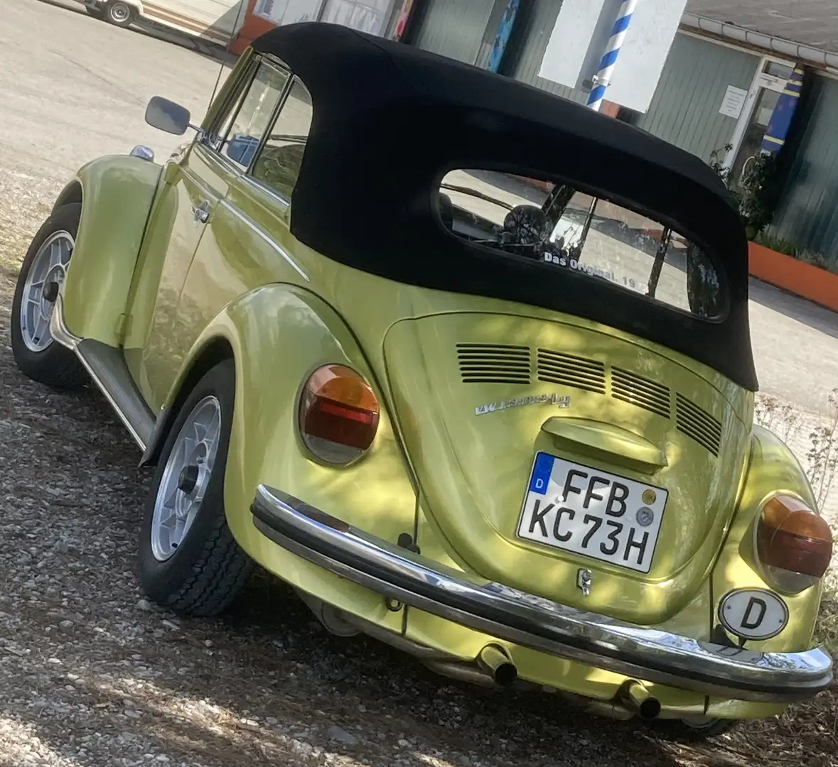 Volkswagen Käfer 1303 LS Cabriolet, seit 36 Jahren bei mir. T Gelb - 2