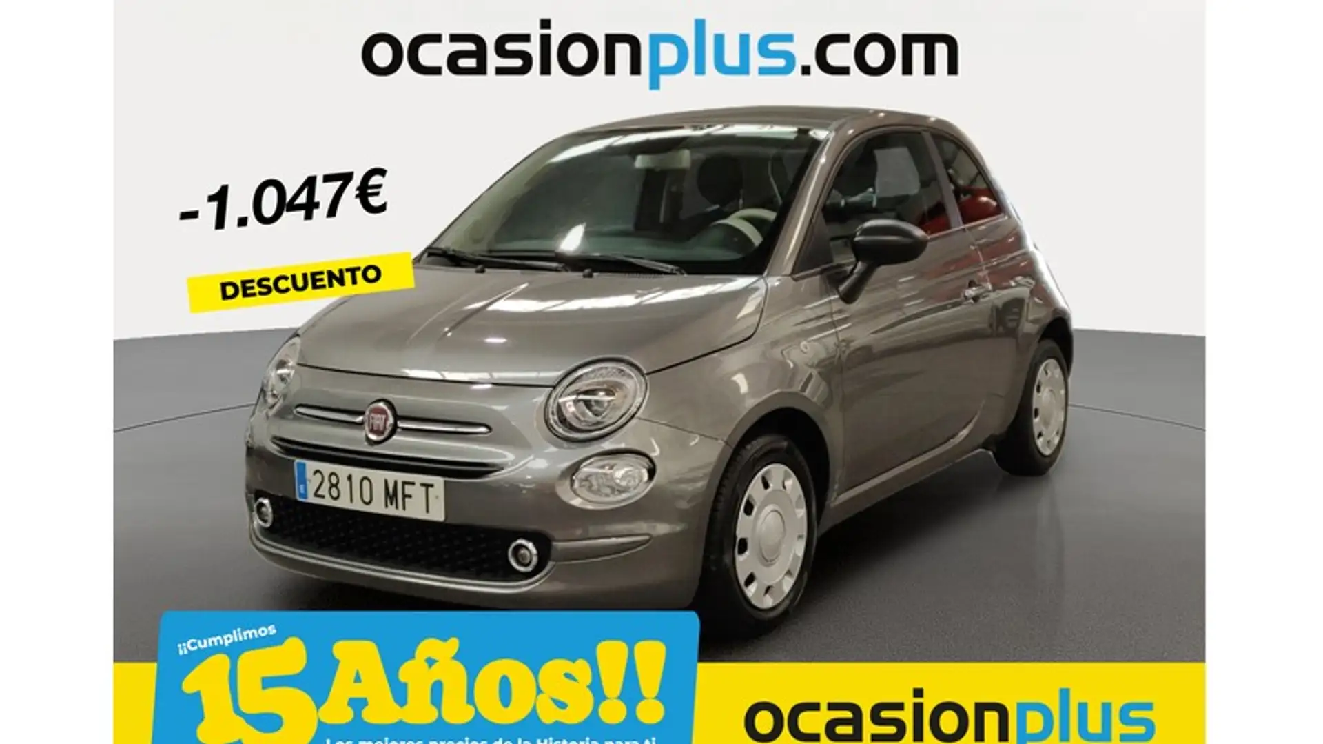 Fiat 500 1.0 Hybrid Dolcevita 52kW Grigio - 1