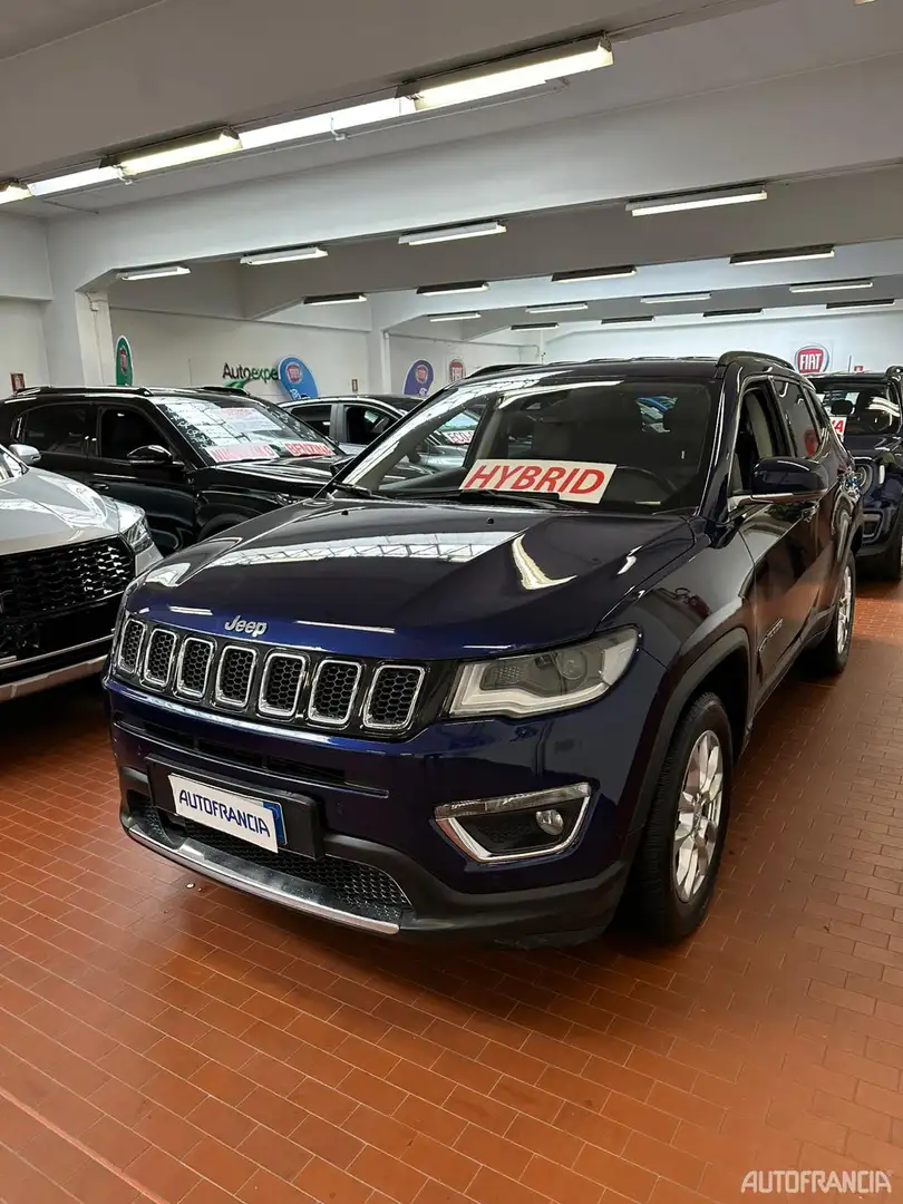Jeep COMPASS 1.3 PLUG IN HYBRID - LIMITED 190 CV Bleu - 1