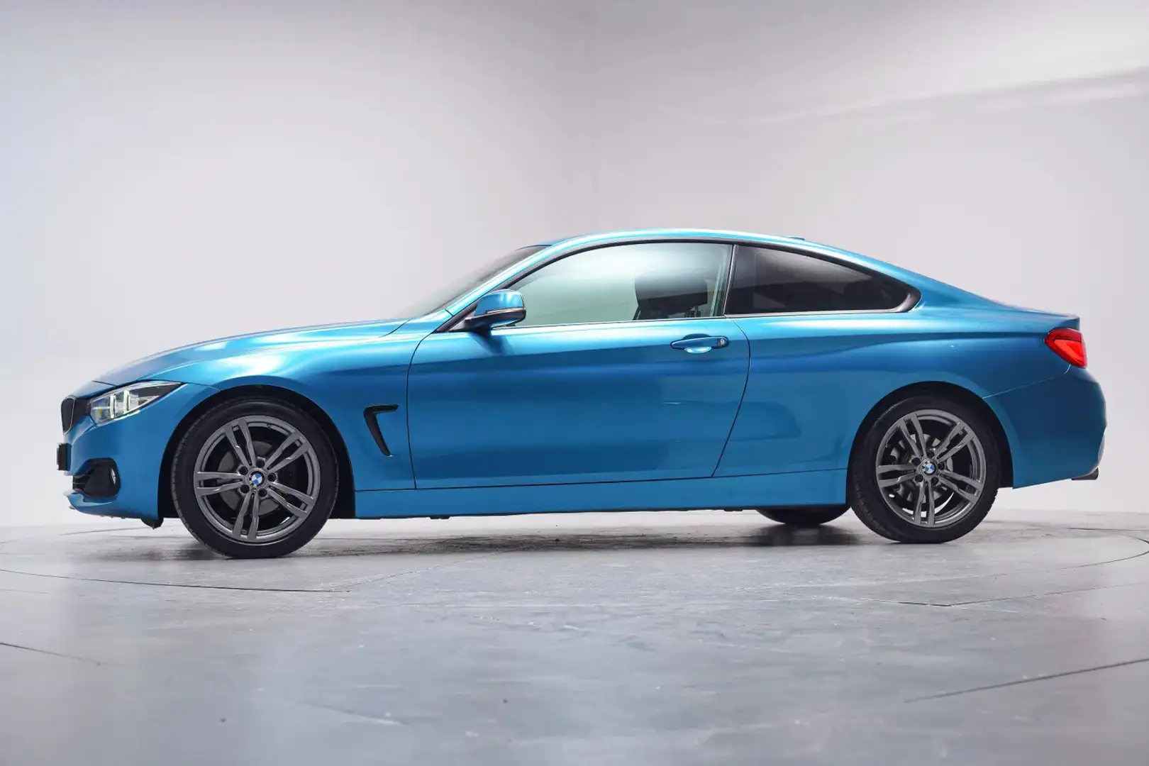 BMW 418 4-serie 418i High Executive Sport Aut. [ Full led Blauw - 2