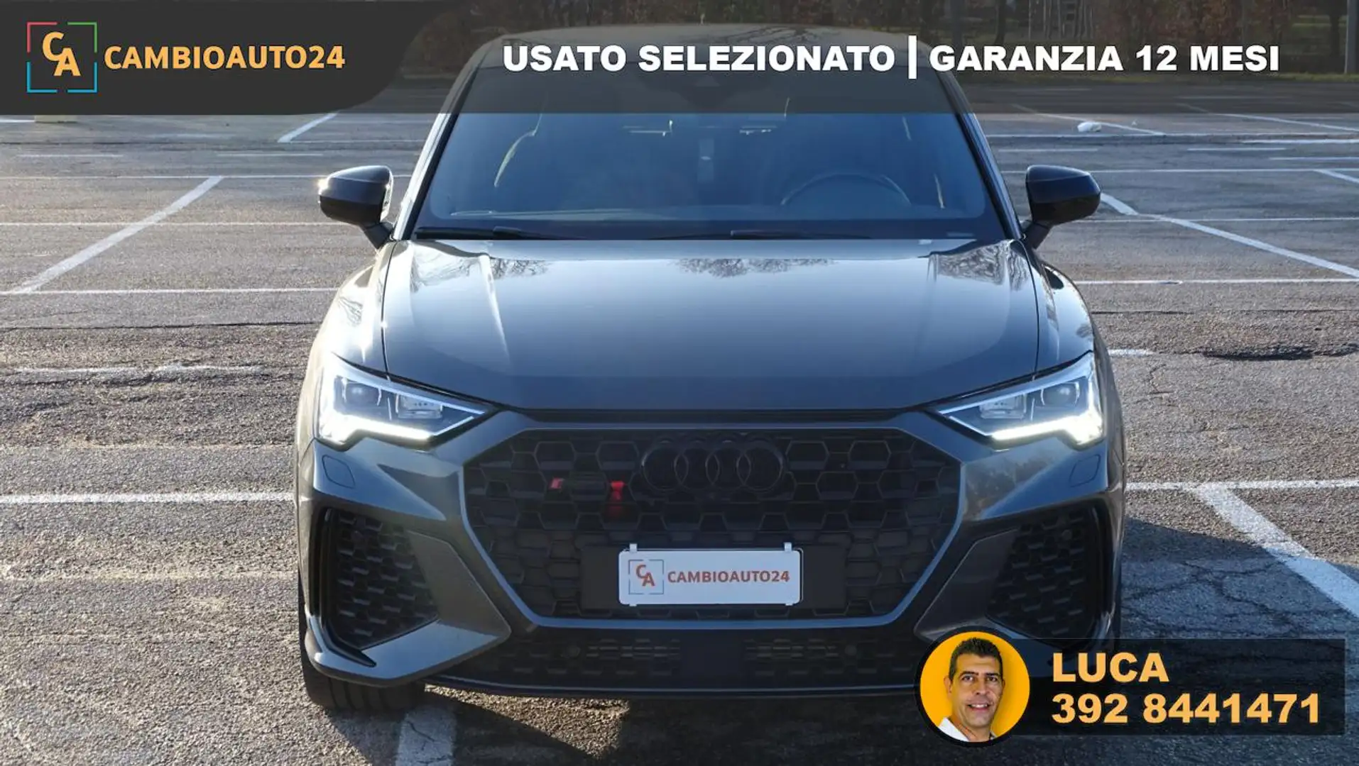 Audi RS Q3 SPB Quattro, Aut. "S-tronic", 400cv,Carbonceramica Gris - 2