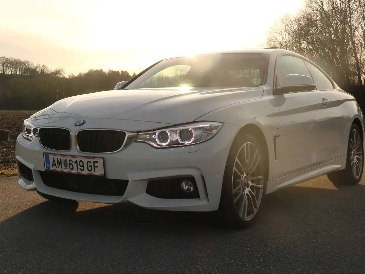 BMW 420 420d+xDrive+M+Sport+Coupe+M+Sport Weiß - 1