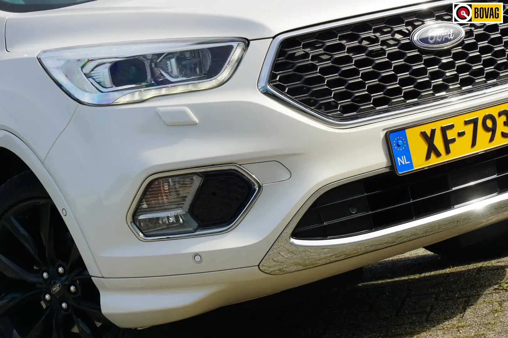Ford Kuga 1.5 EcoBoost Vignale | White Platinum | Schuif-/Pa Weiß - 1
