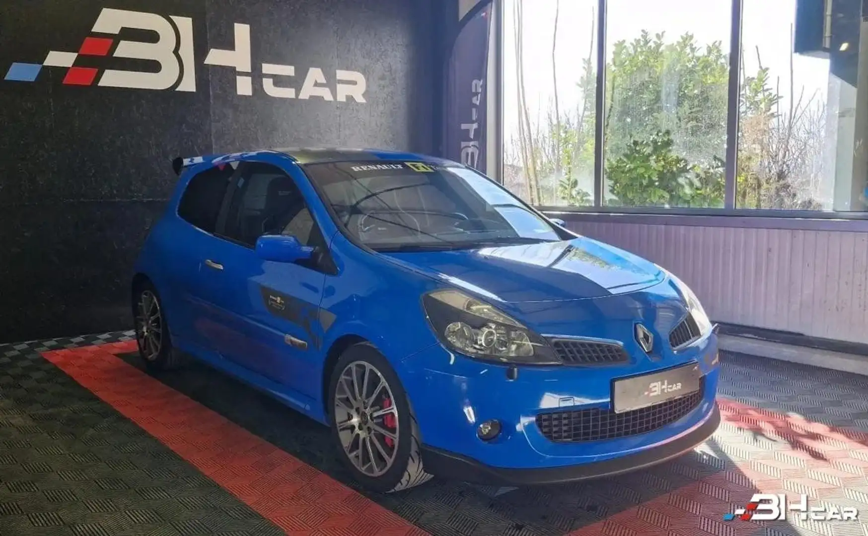 Renault Clio 2.0 200 RS F1 TEAM ~RECARO~ SCORPION ~BLEU DYNAMO Blau - 1