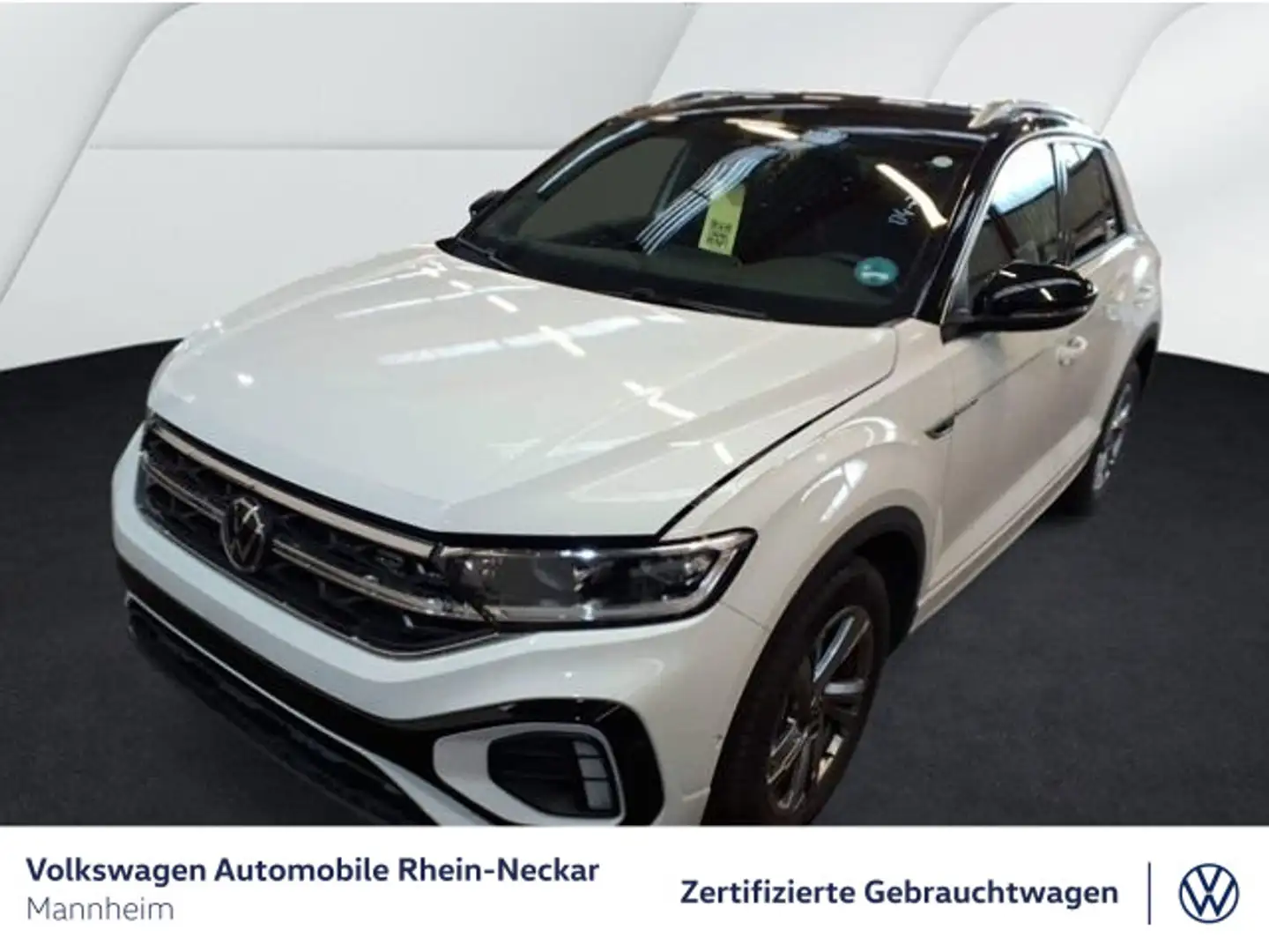 Volkswagen T-Roc 1.5 TSI R-Line DSG Navi AHK Kamera uvm Weiß - 2