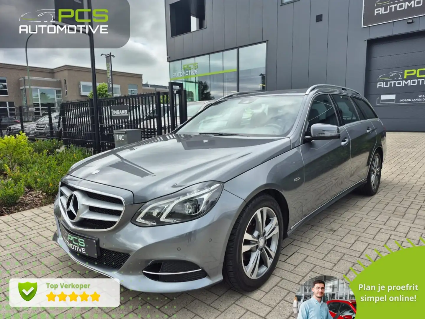 Mercedes-Benz E 200 BlueTEC Edition / 154.000KM / 2016 Gris - 1