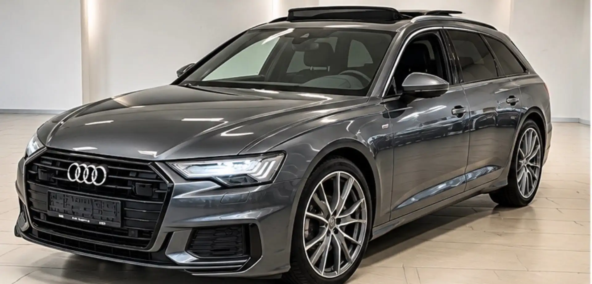 Audi A6 55 TFSI quattro S-Line Sport *Panoramadach*Black Edition*Bang&Olufsen* Grau - 1
