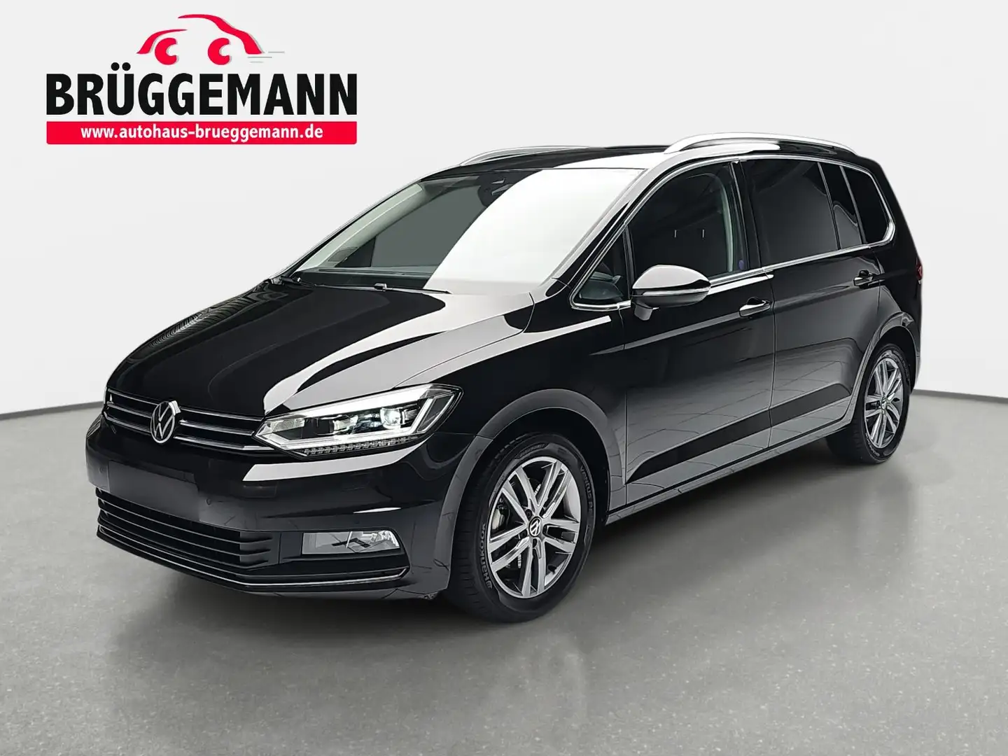 Volkswagen Touran TOURAN 1.5 TSI DSG HIGHLINE NAVI LED EL.HECKK. SPU Fekete - 1