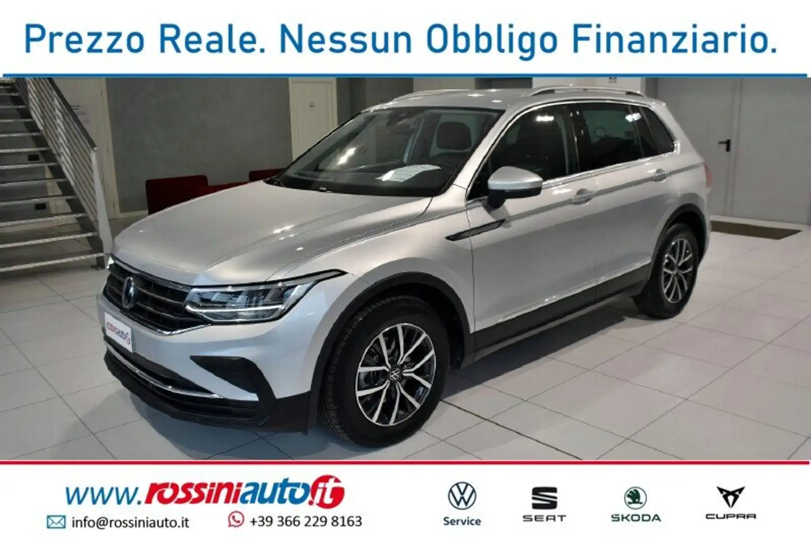 Volkswagen Tiguan 2.0 TDI 150 CV DSG LIFE + R17 TULSA + TECH PACK + Argent - 1
