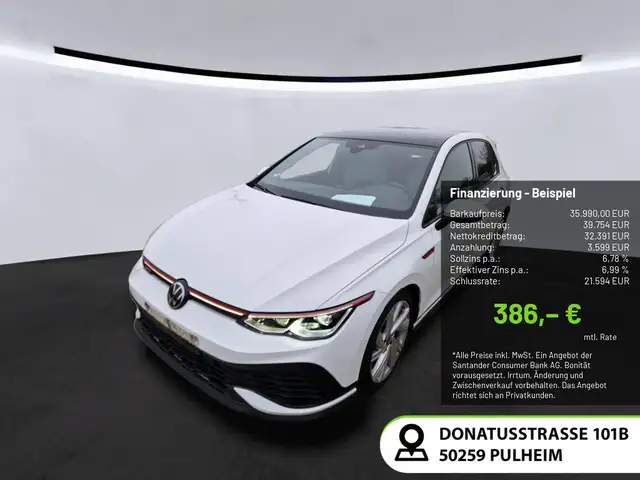 Volkswagen Golf VIII 2.0 TSI GTI Clubsport PerforPackage