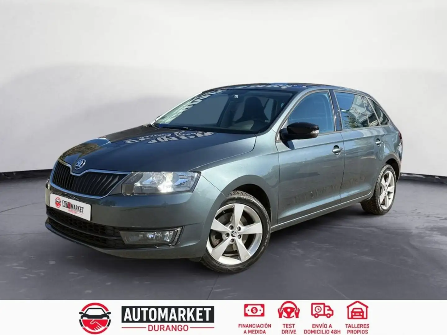 Skoda Rapid/Spaceback 1.2 TSI Ambition 81kW Gris - 1