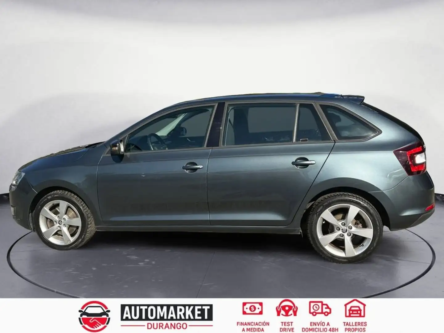 Skoda Rapid/Spaceback 1.2 TSI Ambition 81kW Gris - 2