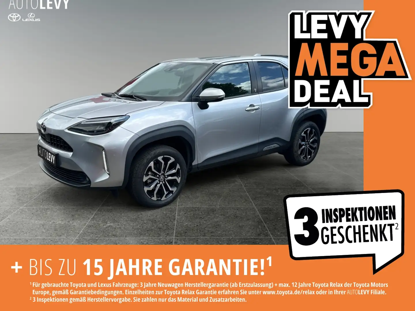 Toyota Yaris Cross 1.5 E D FWD Team Deutschland FLA LM Argintiu - 1