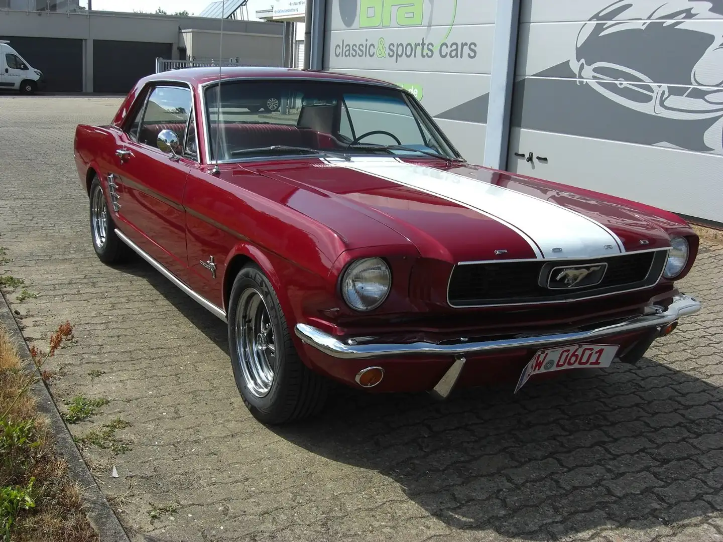 Ford Mustang Coupe 4.7 V8 Automatik H-Zulassung kein Rost Rot - 2