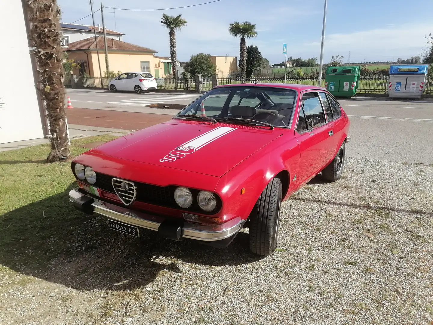 Alfa Romeo GTV Alfetta GT prima serie Rot - 1