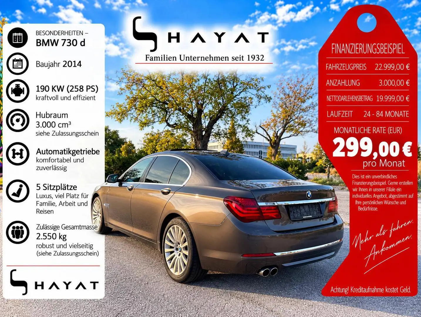 BMW 730 730 d xDrive Braun - 1