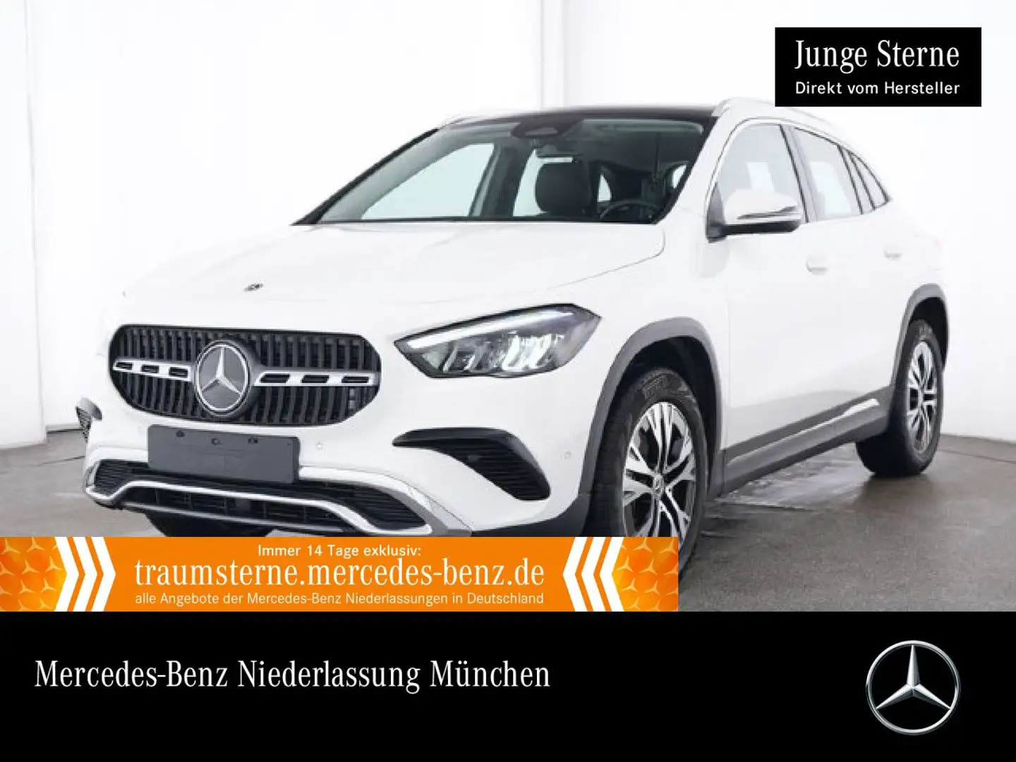 Mercedes-Benz GLA 180 PROGRESSIVE+PANO+LED+KAMERA+7G Weiß - 1