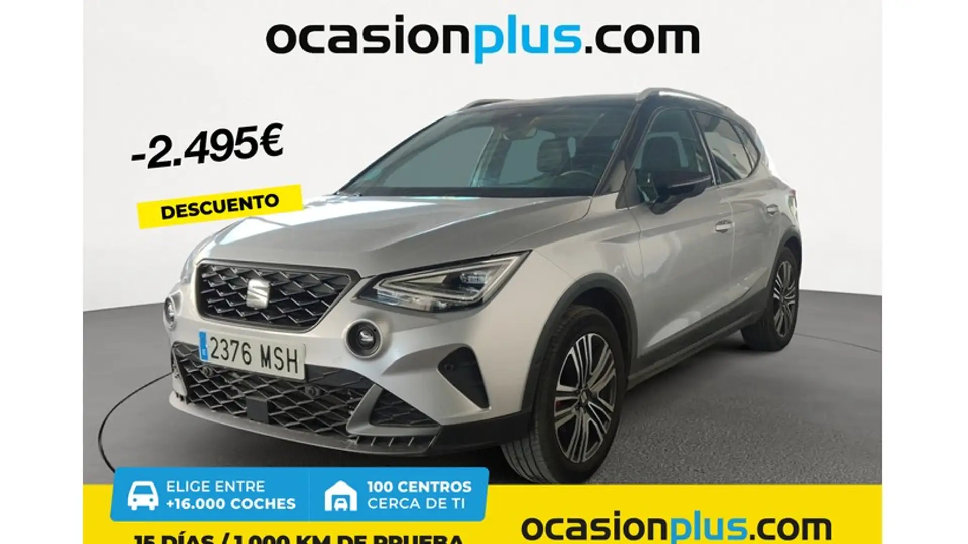 SEAT Arona 1.0 TSI S&S FR XM 115 Plateado - 1