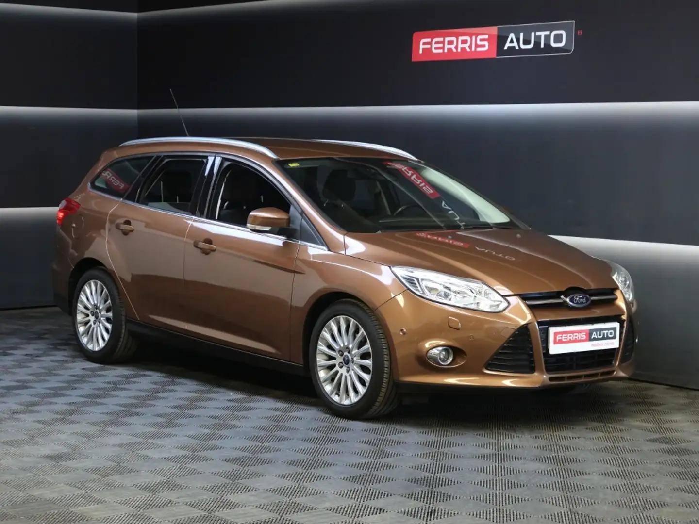 Ford Focus Sb. 1.6TDCi Titanium 115 Beige - 1