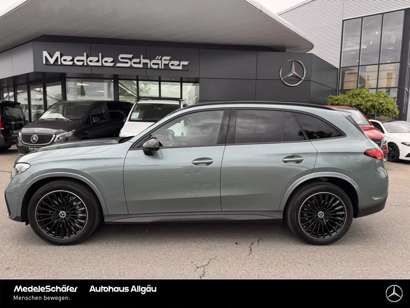 Mercedes-Benz GLC 220 GLC 220 d 4M AMG Night AHK LED Kam Distr Sound Tel Plateado - 2