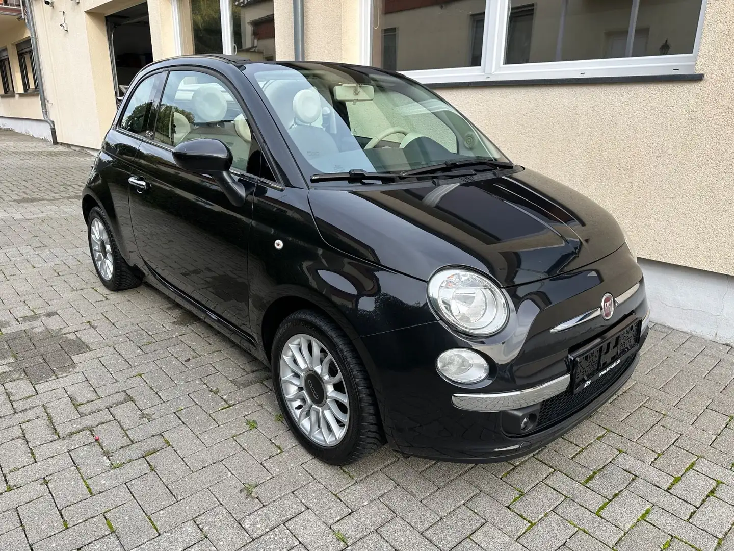 Fiat 500C 1.2 8V Lounge LEDER PDC KLIMA Schwarz - 1