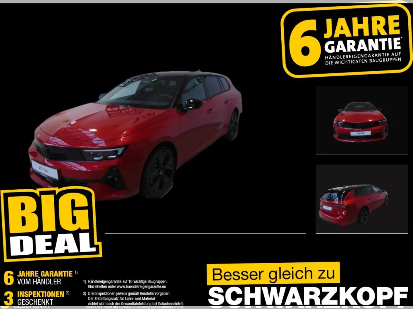 Opel Astra L Sports Tourer 1.2 Turbo Edition Matrix Rot - 1