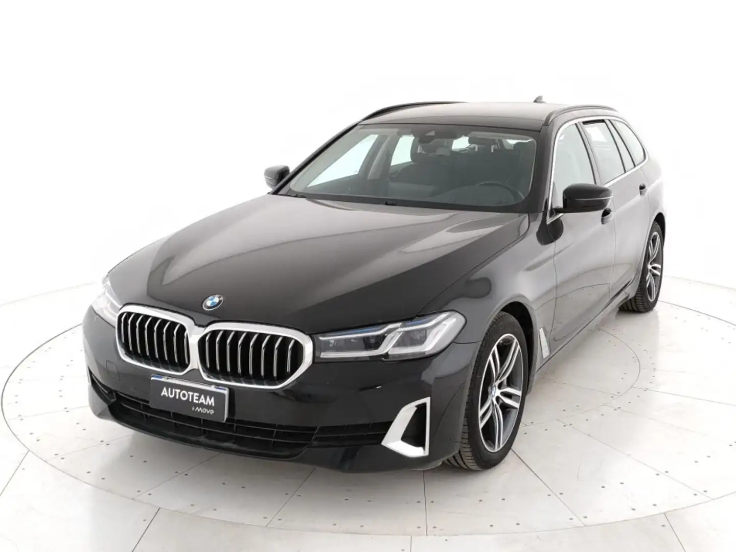 BMW 530 d Touring mhev 48V xdrive Luxury auto Nero - 1