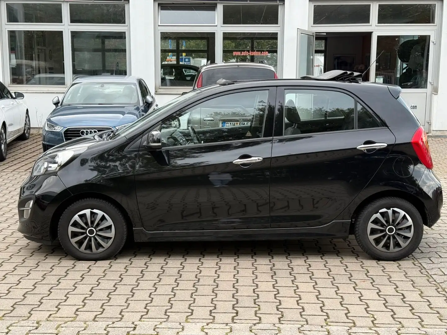 Kia Picanto Spirit*Klima*Pan.Dach*Sitzheizung* Schwarz - 2
