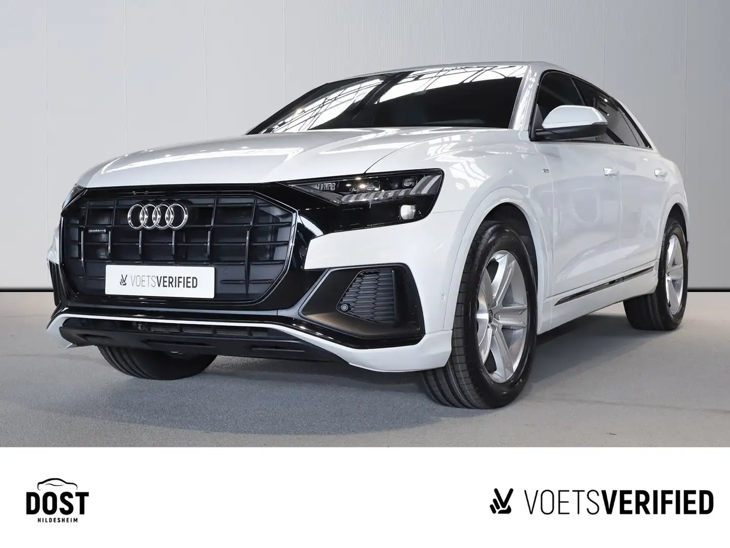 Audi Q8 45 TDI quattro AHK+DAB+KAMERA+MATRIX LED+SHZ Alb - 1
