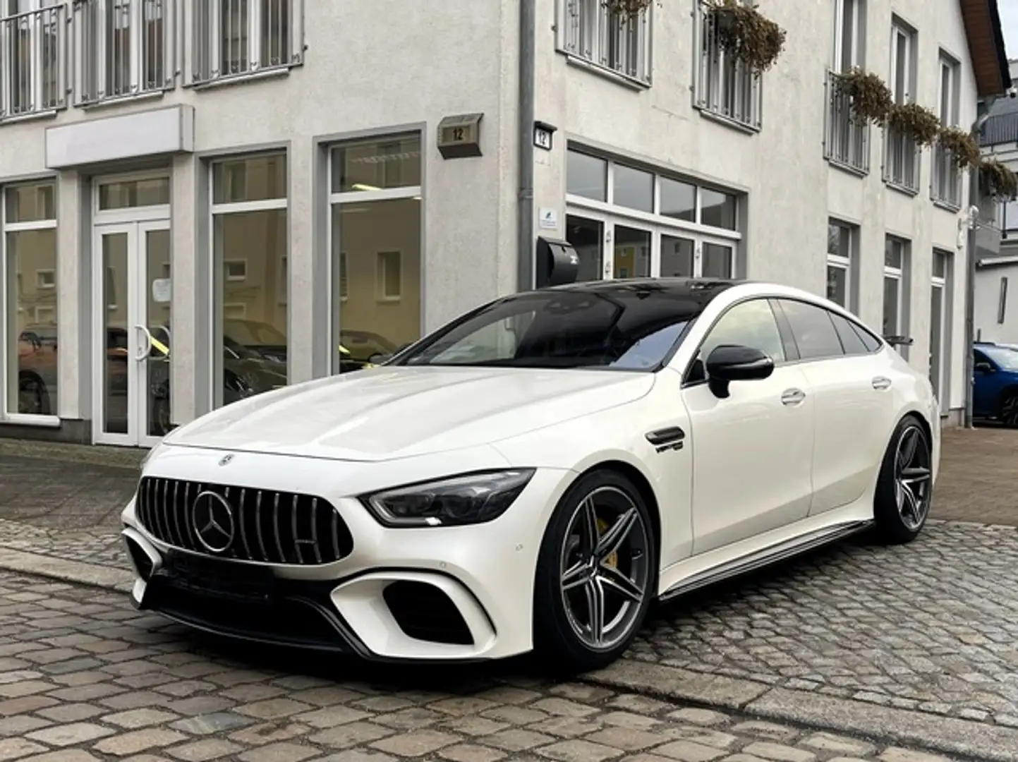 Mercedes-Benz AMG GT 63 4M+ NIGHT CARBON SOFT DIST+ HUD BURM Blanc - 1