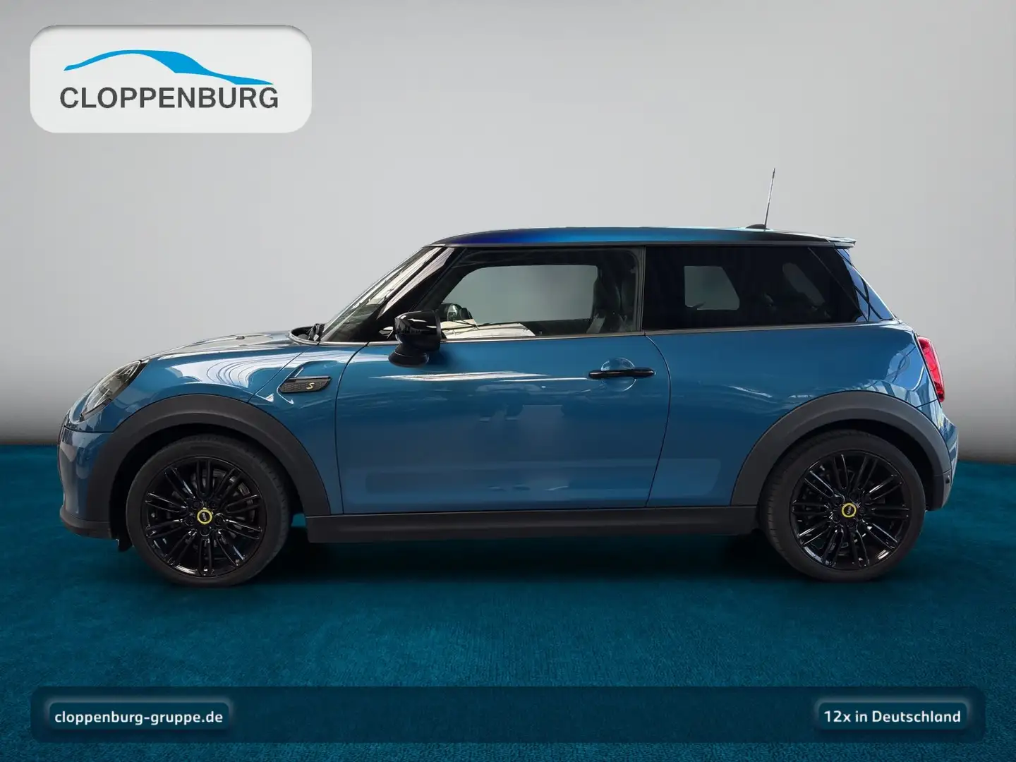 MINI Cooper SE StHz+StKlima+Navi+SHZ+KeyGO+Fernl.Ass Blau - 2