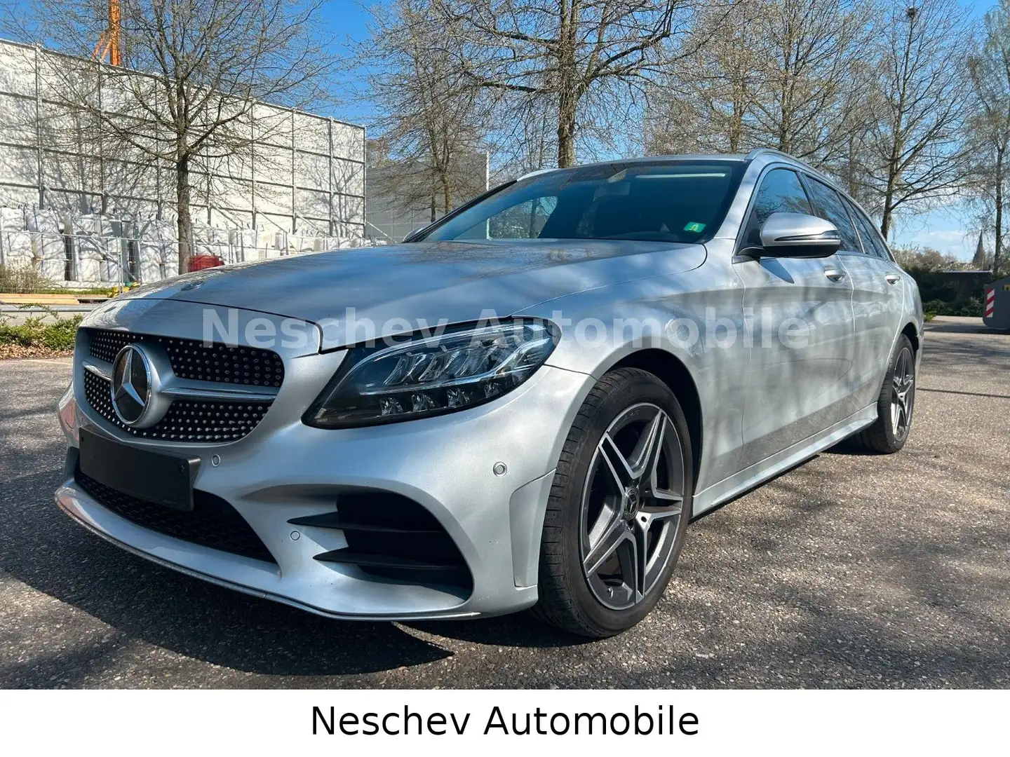 Mercedes-Benz C 400 4MATIC T Aut AMG-Line /Luxury Pak/Distr. Silber - 1
