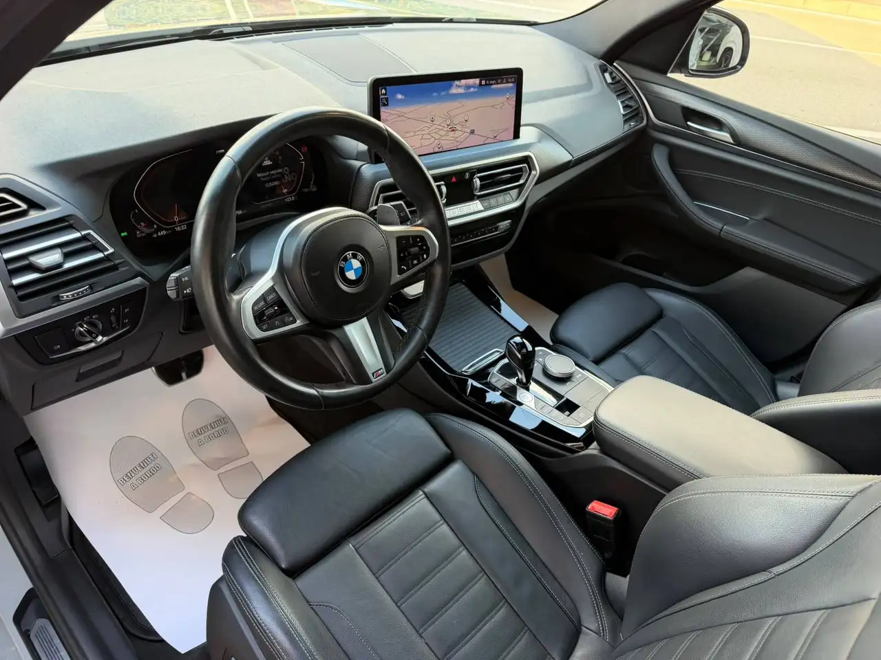 BMW X3 xdrive20d mhev 48V Msport auto-tetto-21"-UFFICIALE!, миниатюра 12