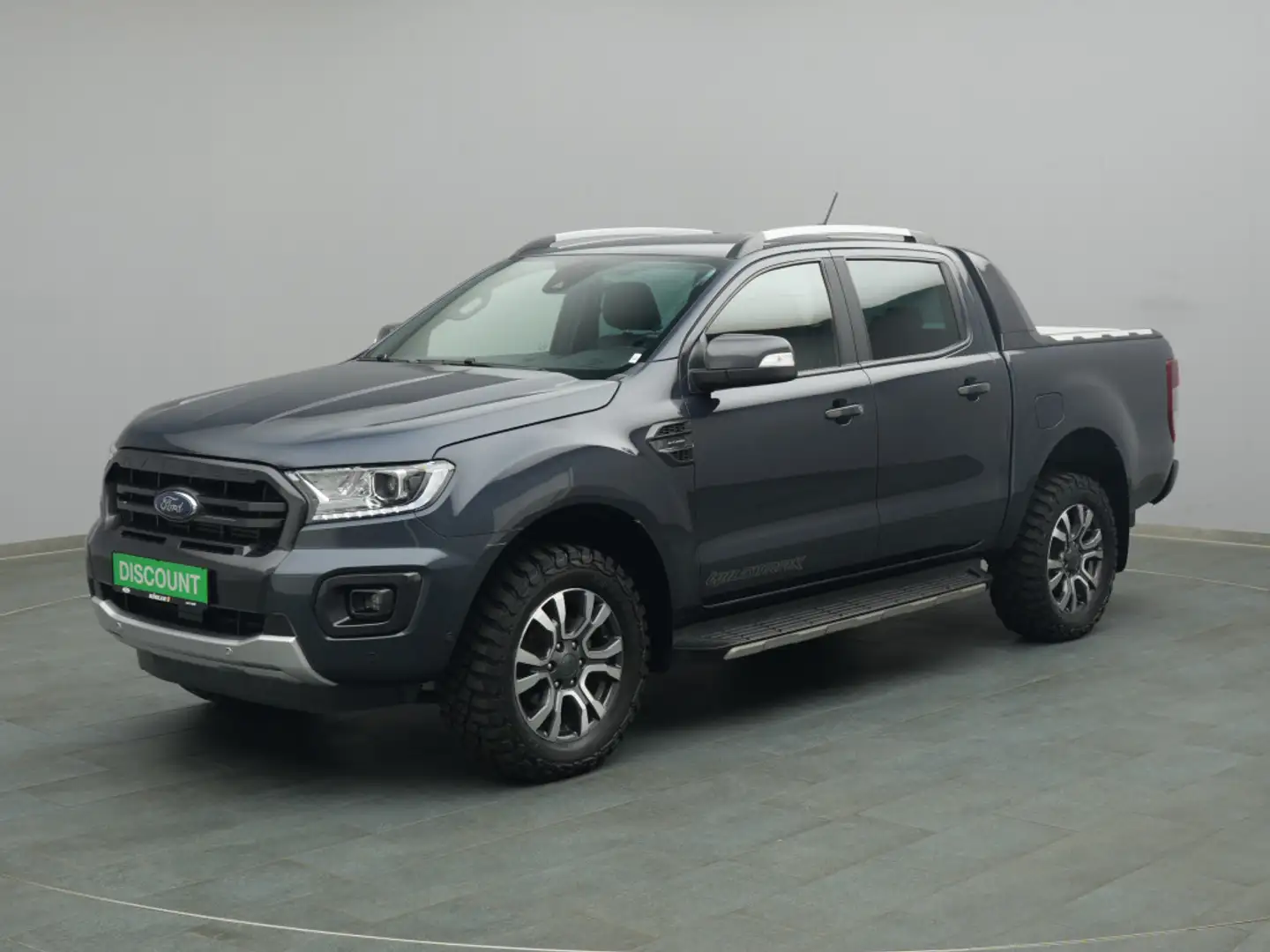 Ford Ranger Doka Wildtrak 213PS Aut. 4x4/AHK/Standh. Gris - 2