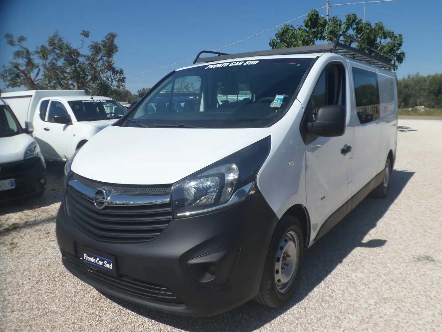 Opel Vivaro 6 posti maxi autocarro Bianco - 1