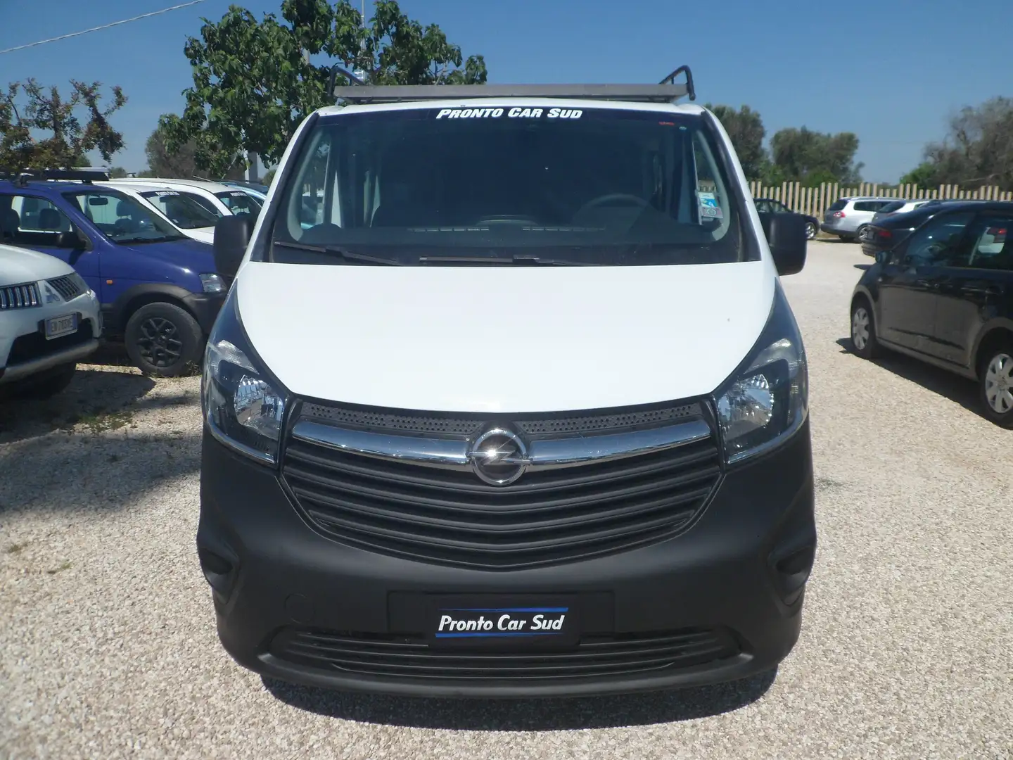 Opel Vivaro 6 posti maxi autocarro Bianco - 2