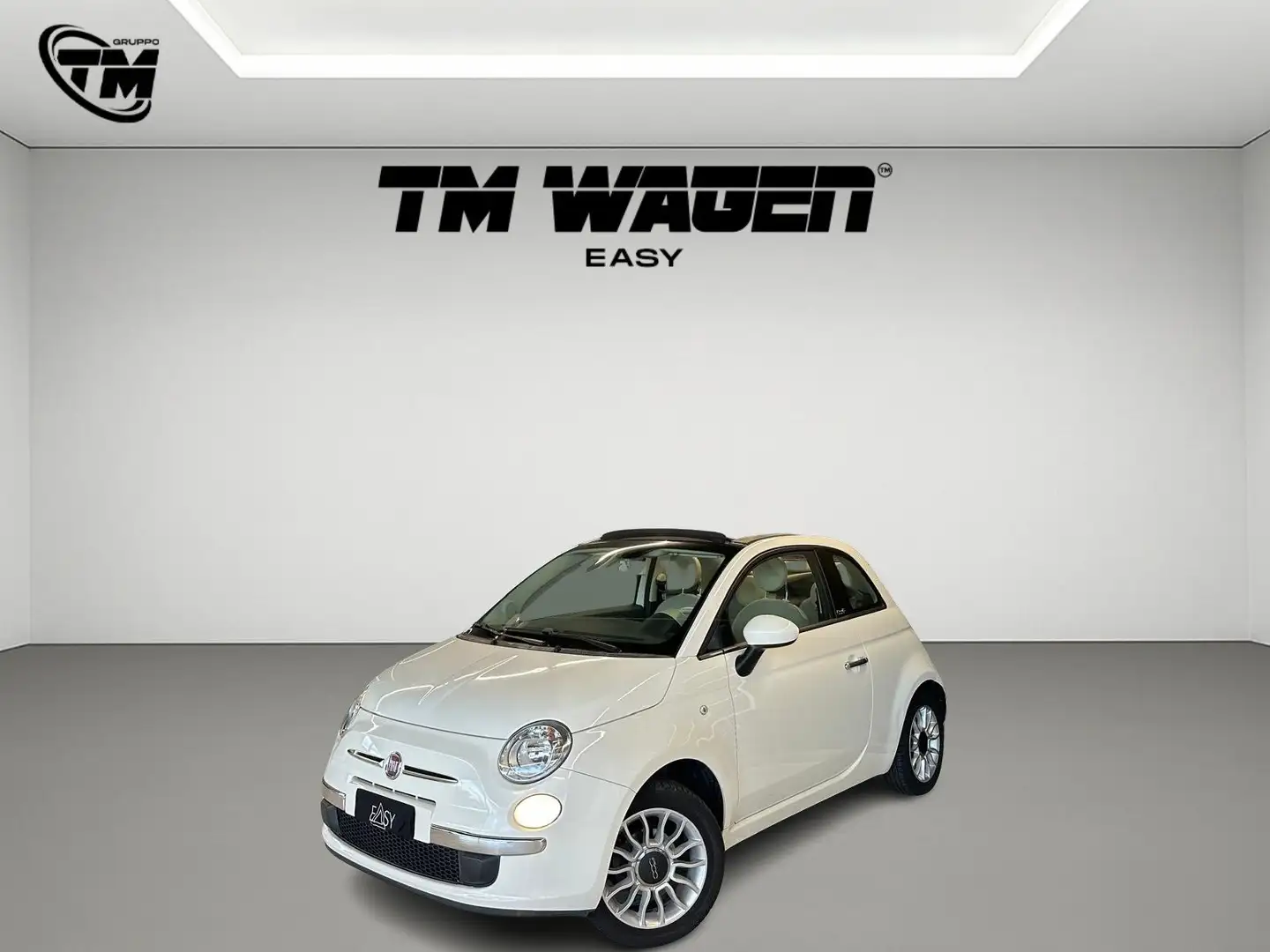 Fiat 500C 1.2 Lounge 69cv - CABRIO - NEOPATENTATO Bianco - 1