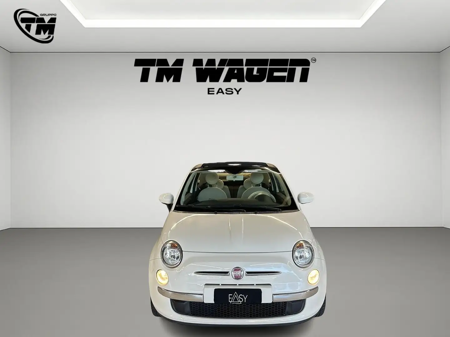 Fiat 500C 1.2 Lounge 69cv - CABRIO - NEOPATENTATO Bianco - 2