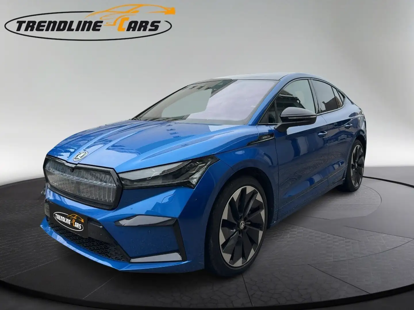 Skoda Enyaq iV 80 82kWh Sportline Blau - 1