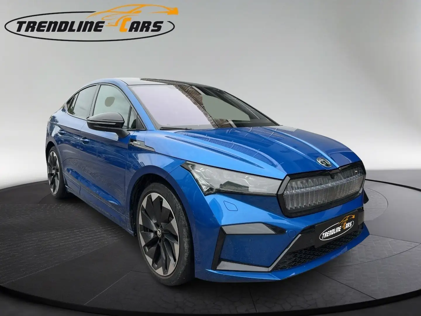 Skoda Enyaq iV 80 82kWh Sportline Blau - 2