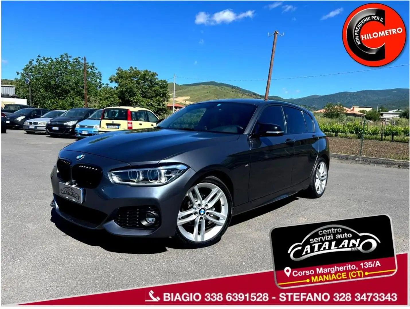 BMW 118 d 5p. Msport Gris - 1