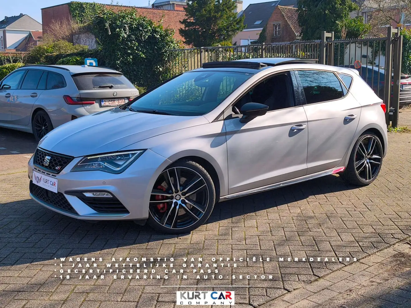 SEAT Leon 2.0 Cupra 300 / Camera / Active Cruise / CarPlay Argent - 1