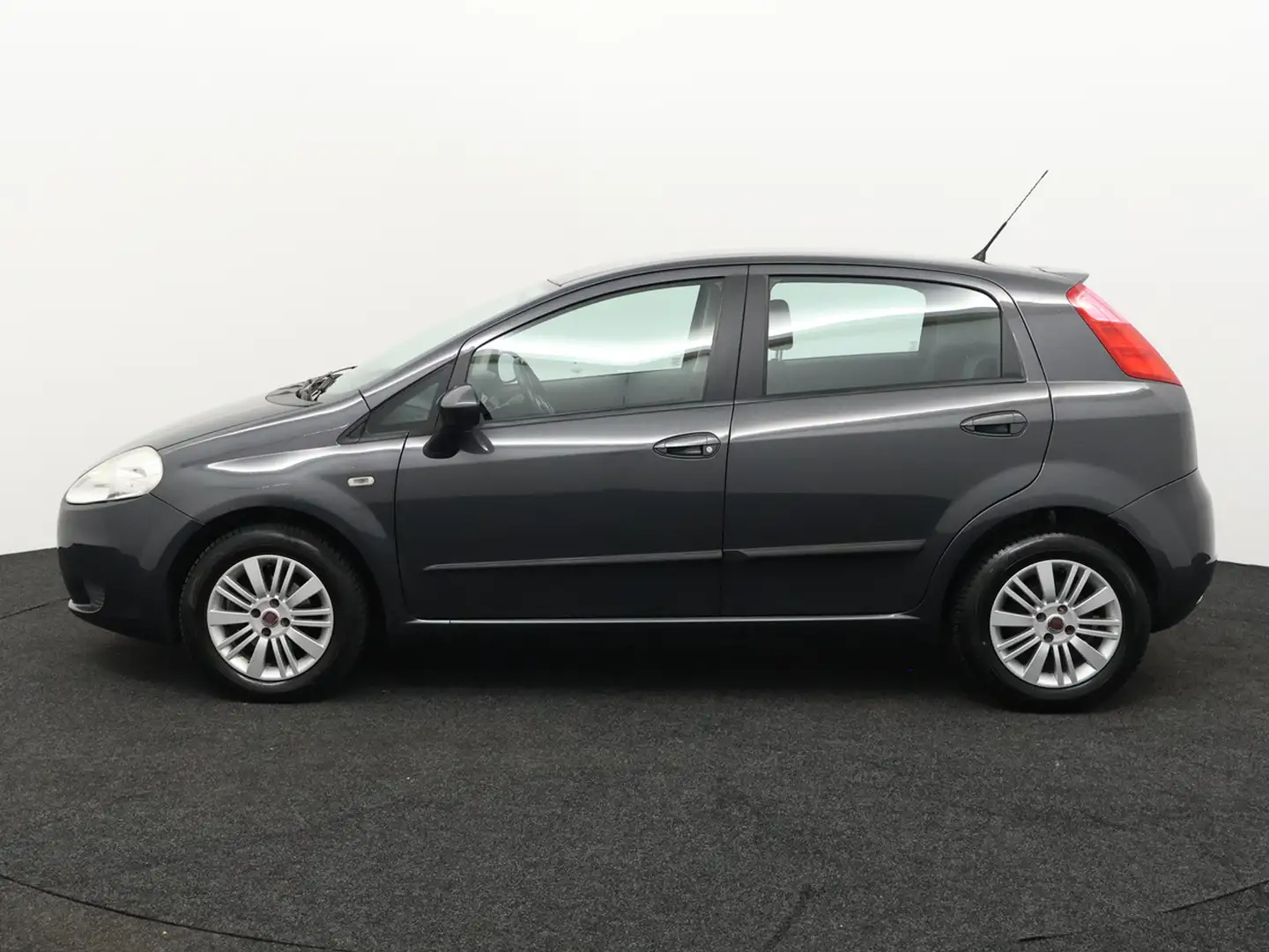 Fiat Grande Punto 1.4-16V Edizione Lusso Airco, boordcomputer, Elek. Grijs - 2