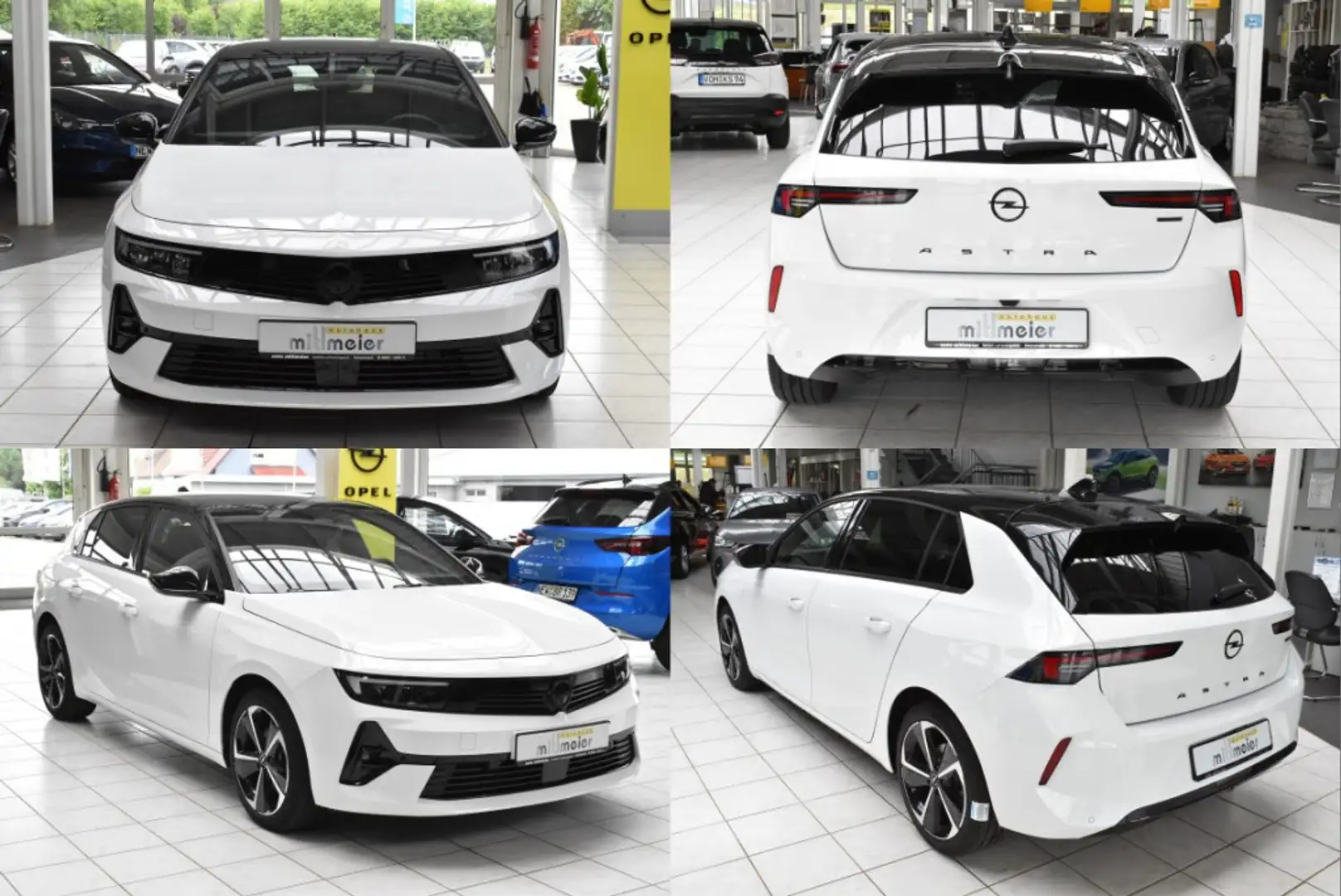Opel Astra 1.2T 100kW MHEV Automatik GS 360Kamera ACC Weiß - 2