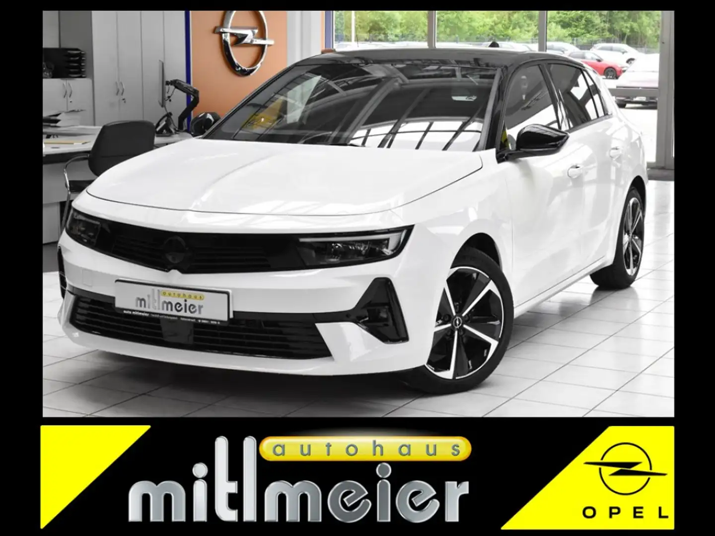 Opel Astra 1.2T 100kW MHEV Automatik GS 360Kamera ACC Weiß - 1