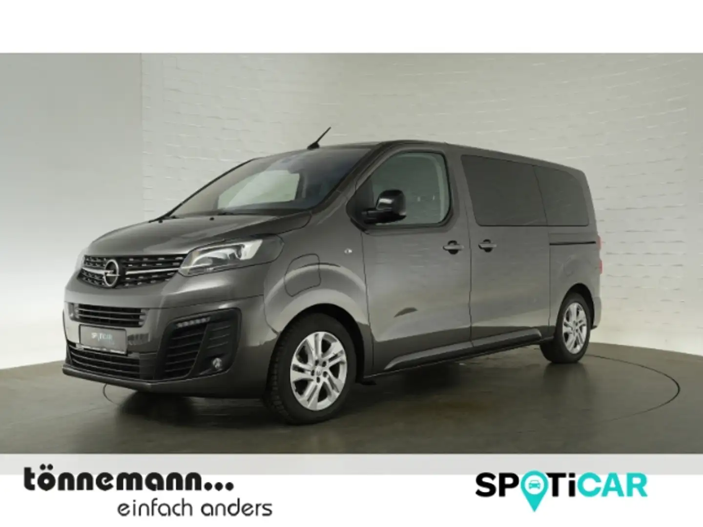 Opel Zafira LIFE TOURER M 75kWh AT 6-SITZER+BI XENON+NAVI+RÜCK Gris - 1