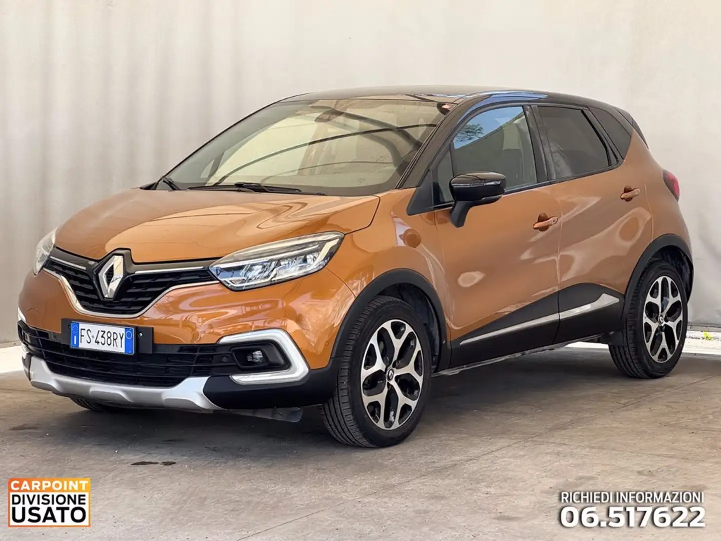 Renault Captur 1.5 dci intens 110cv Giallo - 1