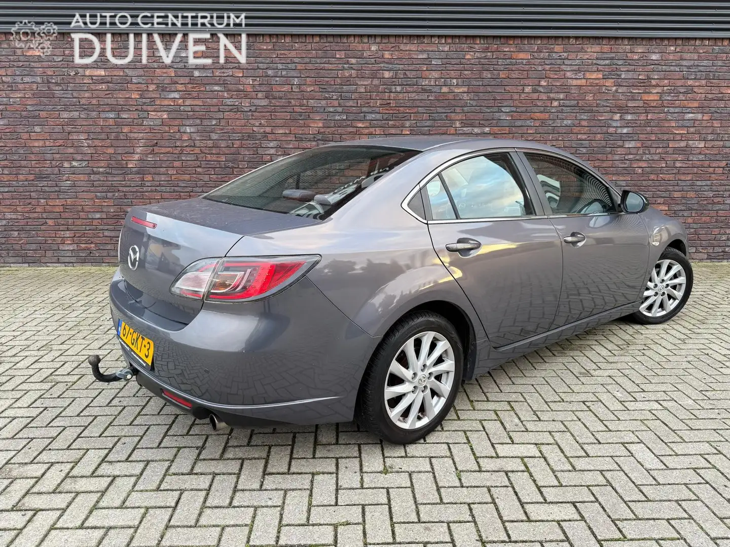 Mazda 6 1.8 | Dealer onderhouden | Nw APK | Airco | Trekha Grijs - 2